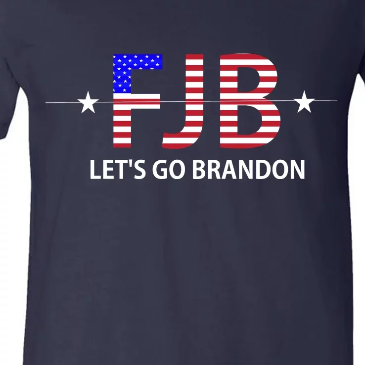 FJB Let's Go Brandon V-Neck T-Shirt