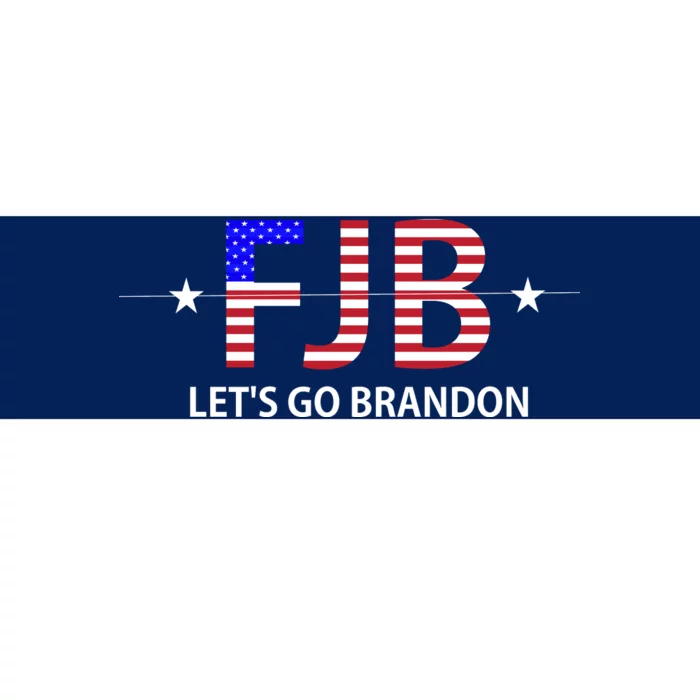 FJB Let's Go Brandon Bumper Sticker