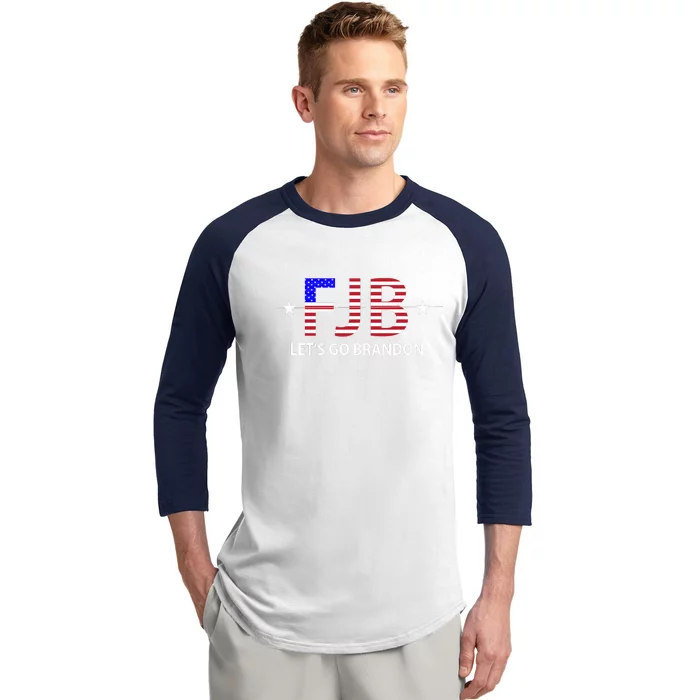 FJB Let's Go Brandon Baseball Sleeve Shirt