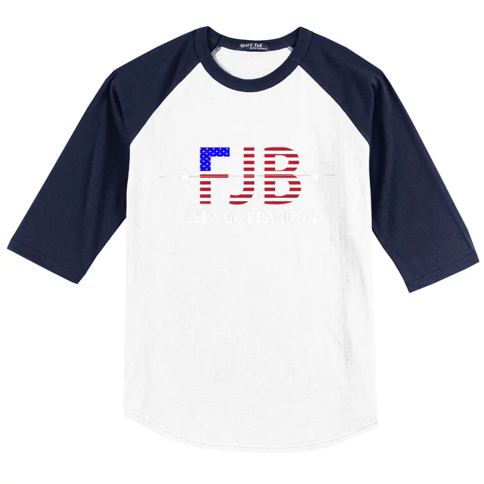 FJB Let's Go Brandon Baseball Sleeve Shirt