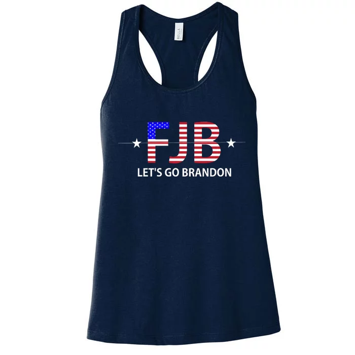 FJB Let's Go Brandon Women's Racerback Tank