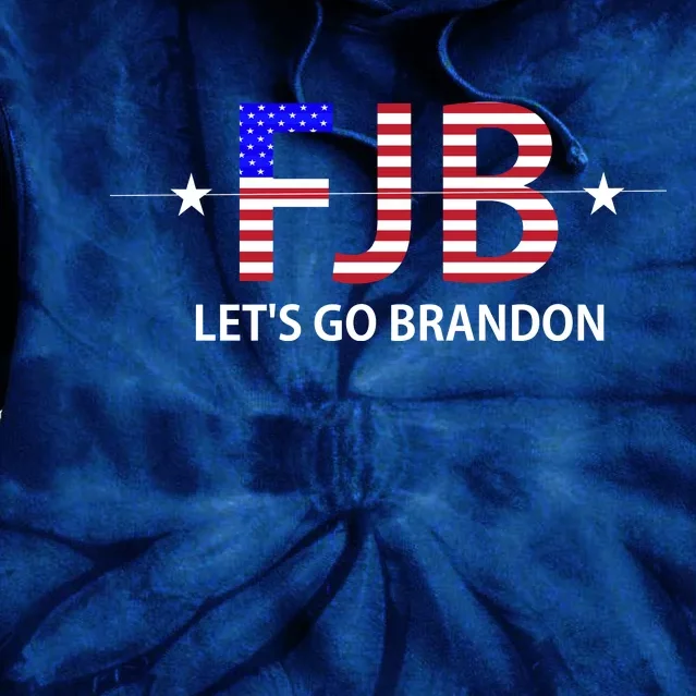 FJB Let's Go Brandon Tie Dye Hoodie