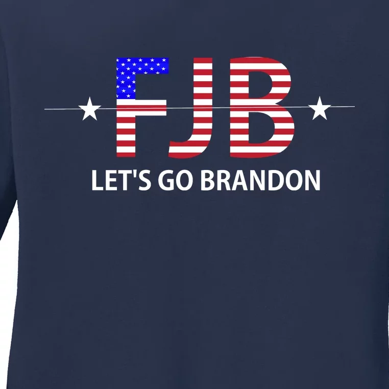 FJB Let's Go Brandon Ladies Long Sleeve Shirt