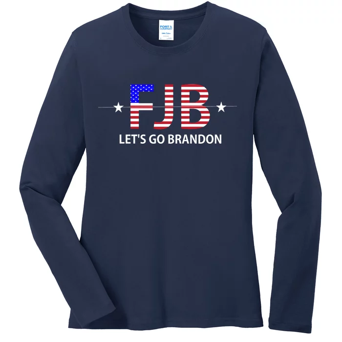 FJB Let's Go Brandon Ladies Long Sleeve Shirt