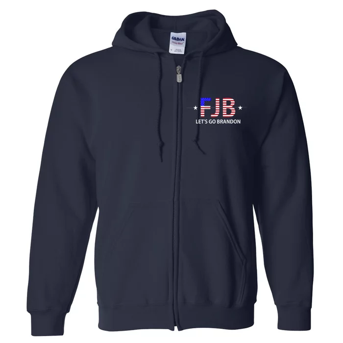 FJB Let's Go Brandon Full Zip Hoodie