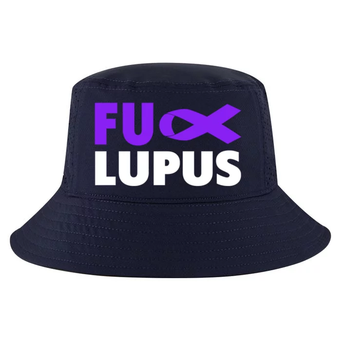 Fuck Lupus Gift Fu Lupus Awareness Meaningful Gift Cool Comfort Performance Bucket Hat