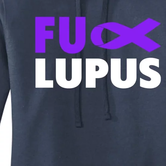 Fuck Lupus Gift Fu Lupus Awareness Meaningful Gift Women's Pullover Hoodie