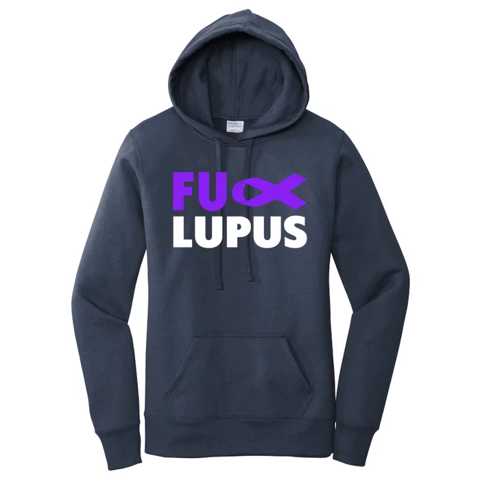 Fuck Lupus Gift Fu Lupus Awareness Meaningful Gift Women's Pullover Hoodie