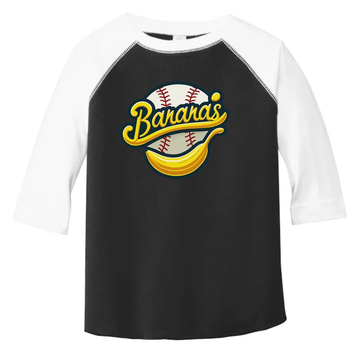 Funny LetS Go Bananas Toddler Fine Jersey T-Shirt