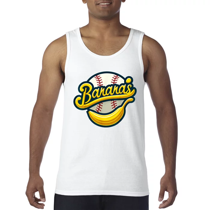 Funny LetS Go Bananas Tank Top