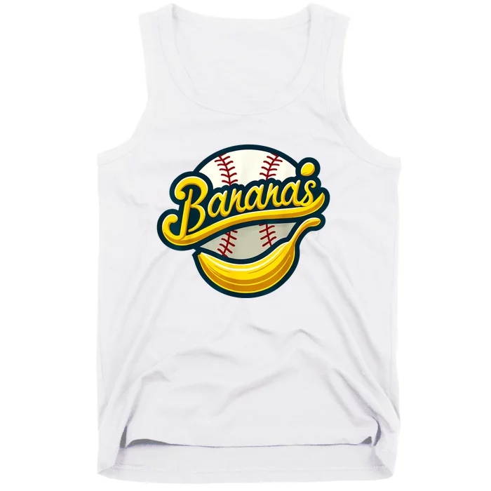 Funny LetS Go Bananas Tank Top