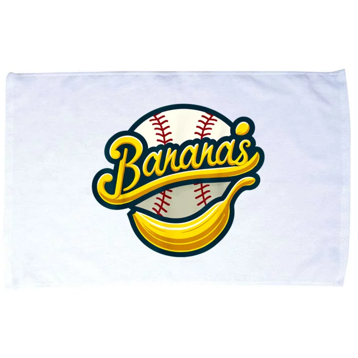 Funny LetS Go Bananas Microfiber Hand Towel