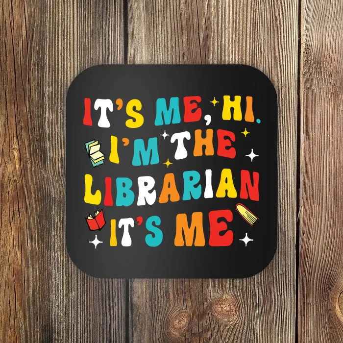 Funny Librarian Gifts Library Funny Librarian Coaster