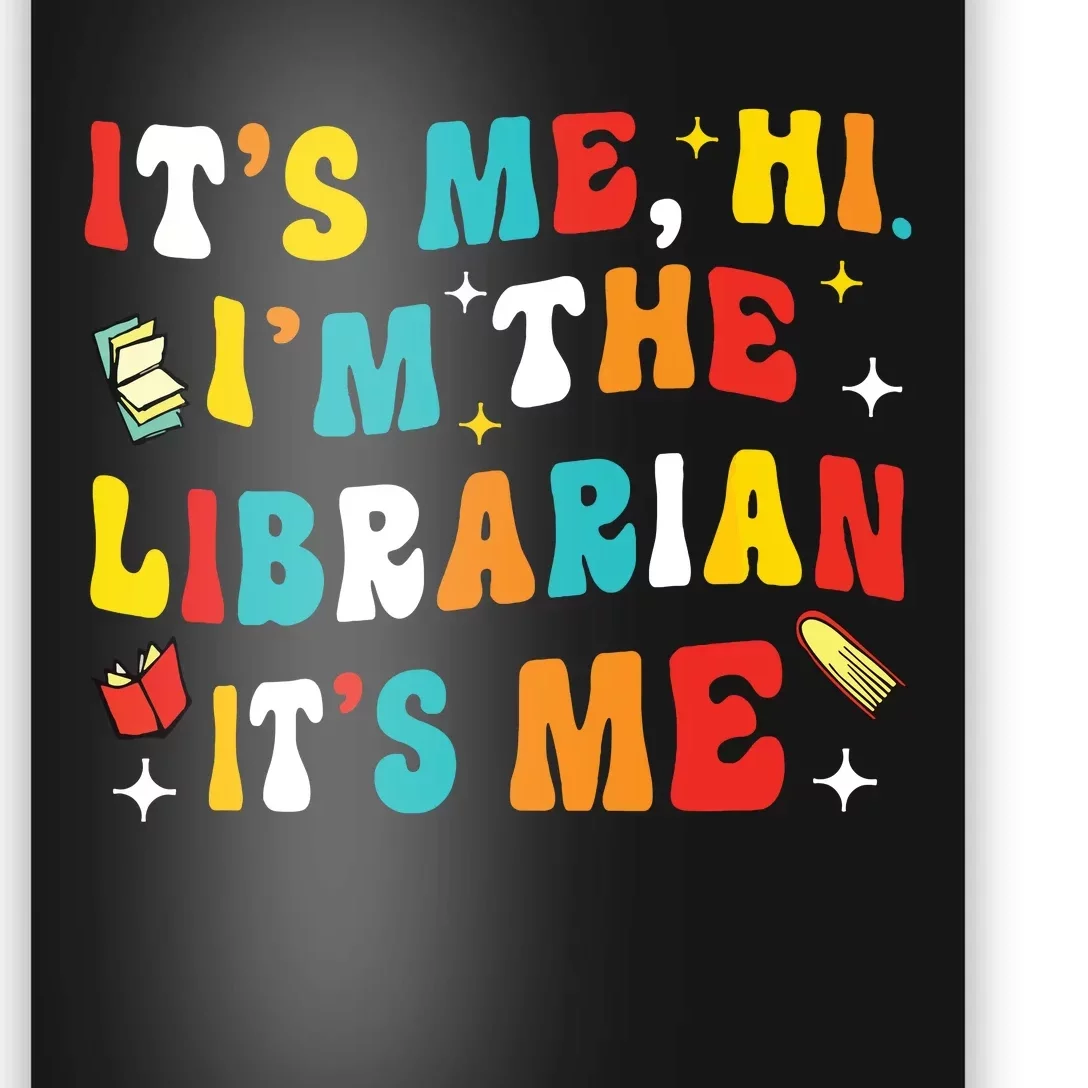 Funny Librarian Gifts Library Funny Librarian Poster