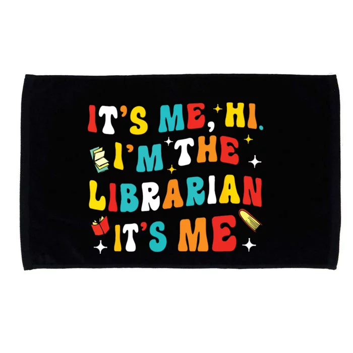 Funny Librarian Gifts Library Funny Librarian Microfiber Hand Towel