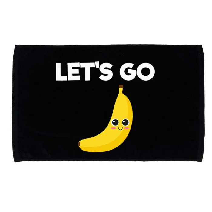 Funny LetS Go Bananas Microfiber Hand Towel