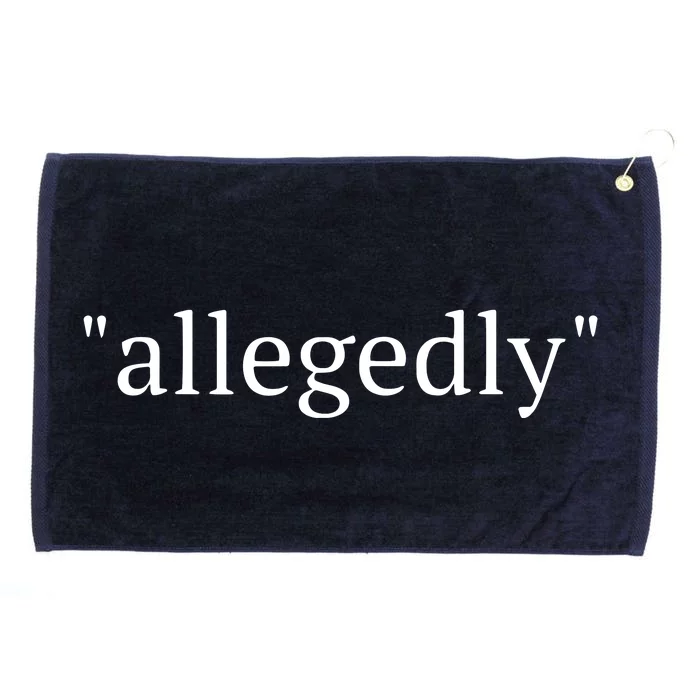 Funny Lawyer Gifts For Women Men Attorney Allegedly Grommeted Golf Towel