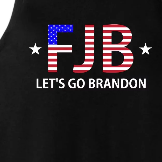 FJB Let's Go Brandon Ladies Tri-Blend Wicking Tank