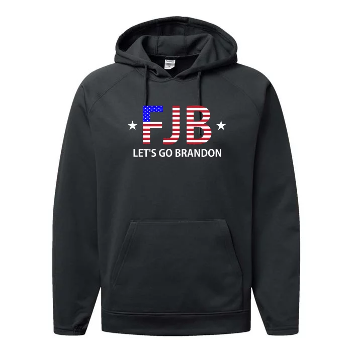 FJB Let's Go Brandon Performance Fleece Hoodie