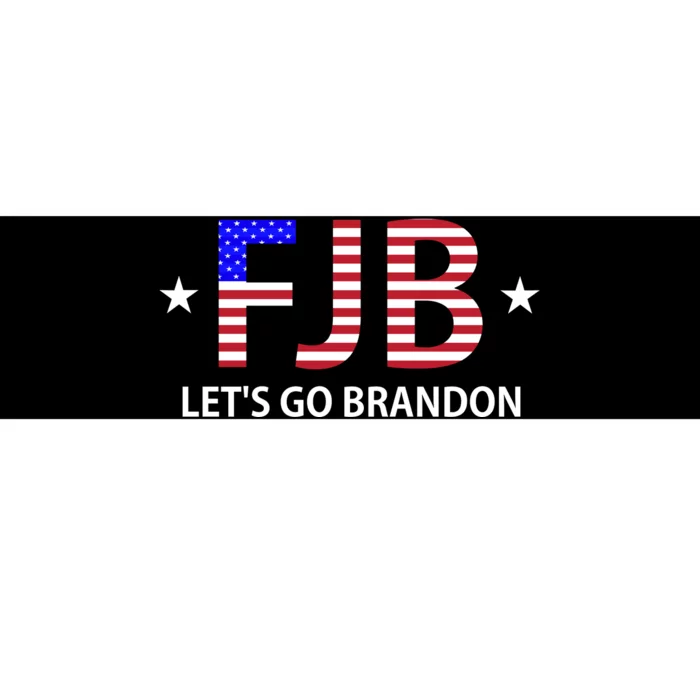 FJB Let's Go Brandon Bumper Sticker