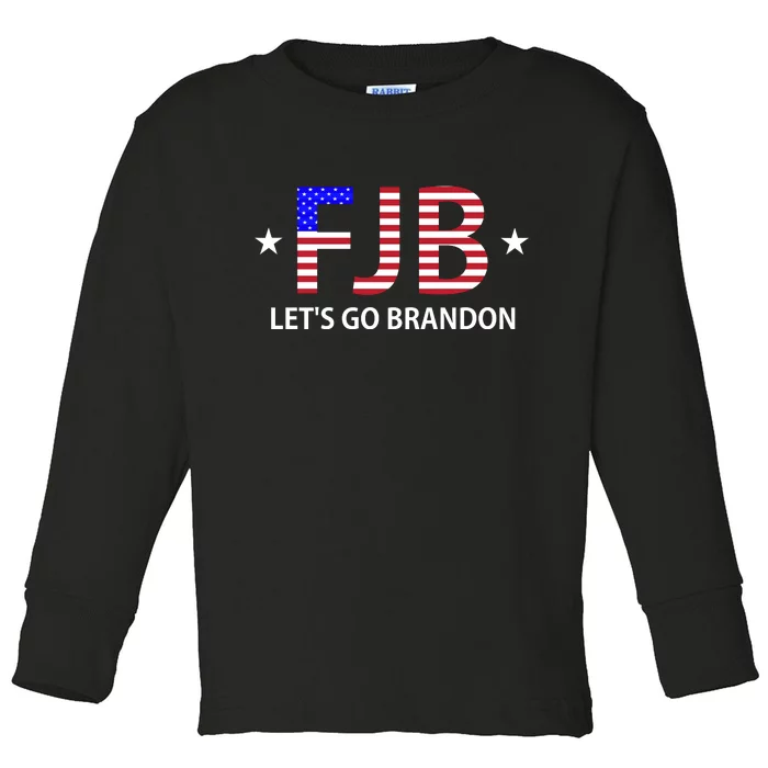 FJB Let's Go Brandon Toddler Long Sleeve Shirt