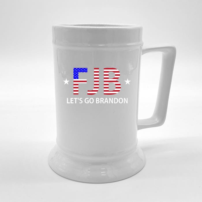 FJB Let's Go Brandon Front & Back Beer Stein