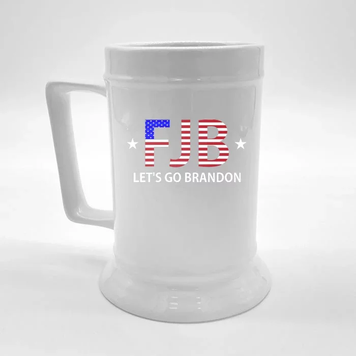 FJB Let's Go Brandon Front & Back Beer Stein