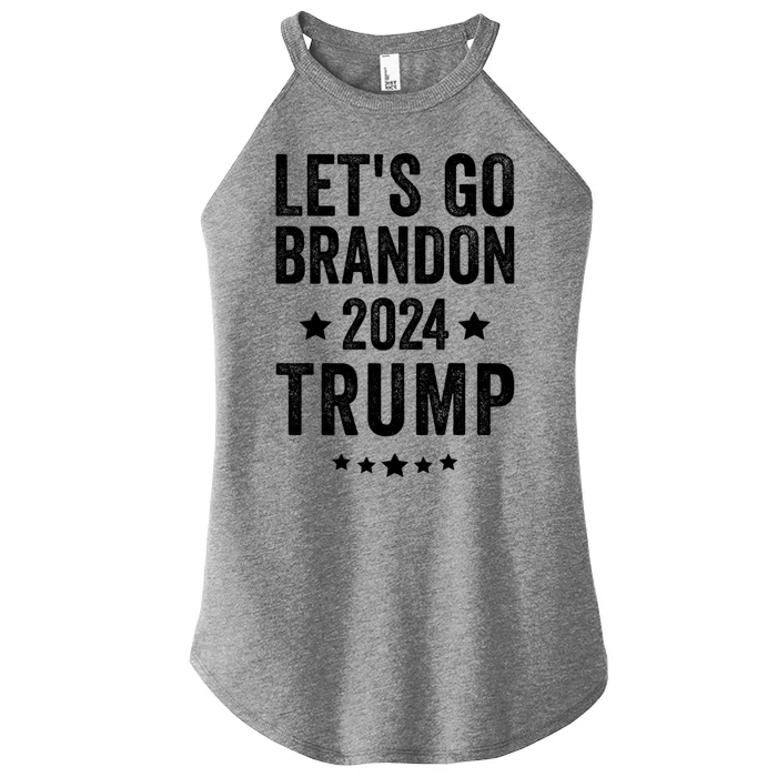 Funny LetS Go Brandon Trump 2024 Women’s Perfect Tri Rocker Tank