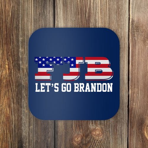 FJB Let's Go Brandon Coaster
