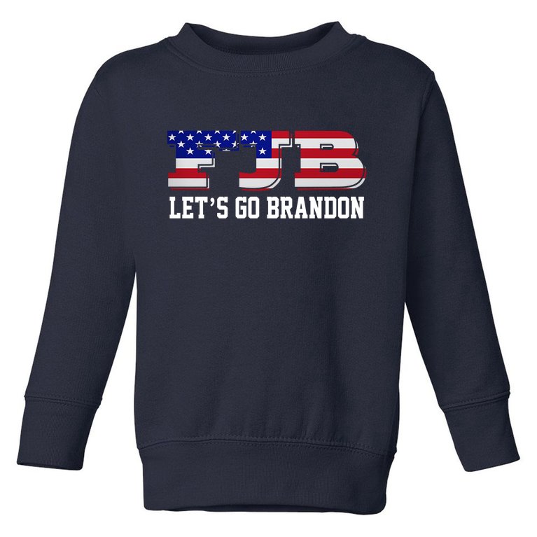 FJB Let's Go Brandon Toddler Sweatshirt
