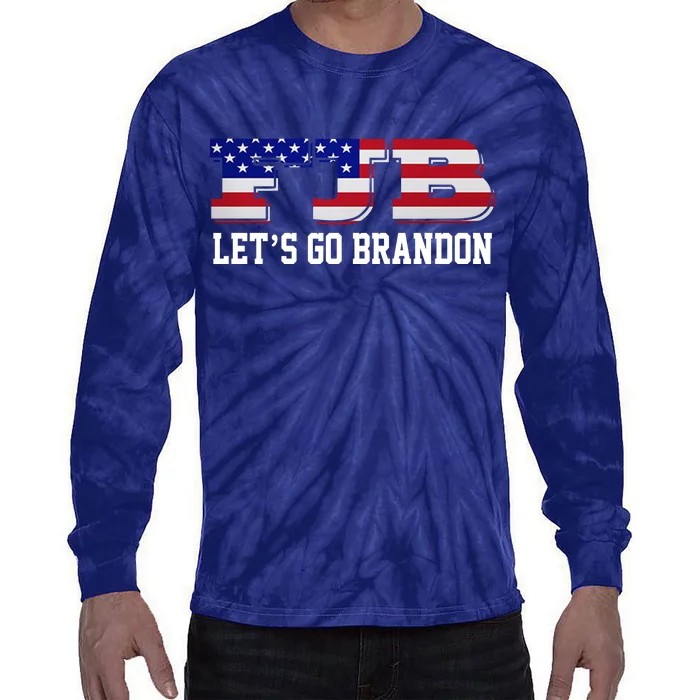FJB Let's Go Brandon Tie-Dye Long Sleeve Shirt
