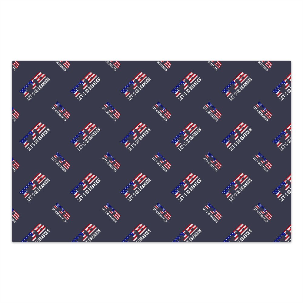 FJB Let's Go Brandon Wrapping Paper
