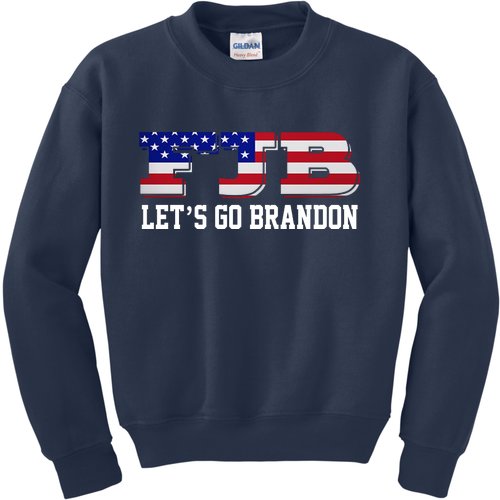 FJB Let's Go Brandon Kids Sweatshirt