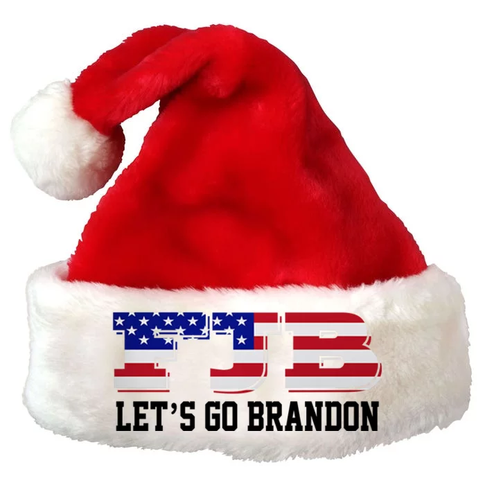 FJB Let's Go Brandon Premium Christmas Santa Hat