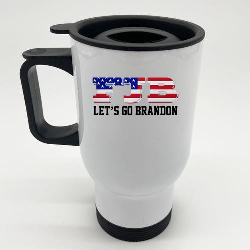 FJB Let's Go Brandon Stainless Steel Travel Mug