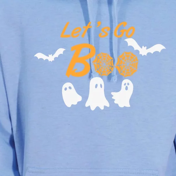 Funny Lets Go Boo Ghost Happy Halloween Unisex Surf Hoodie