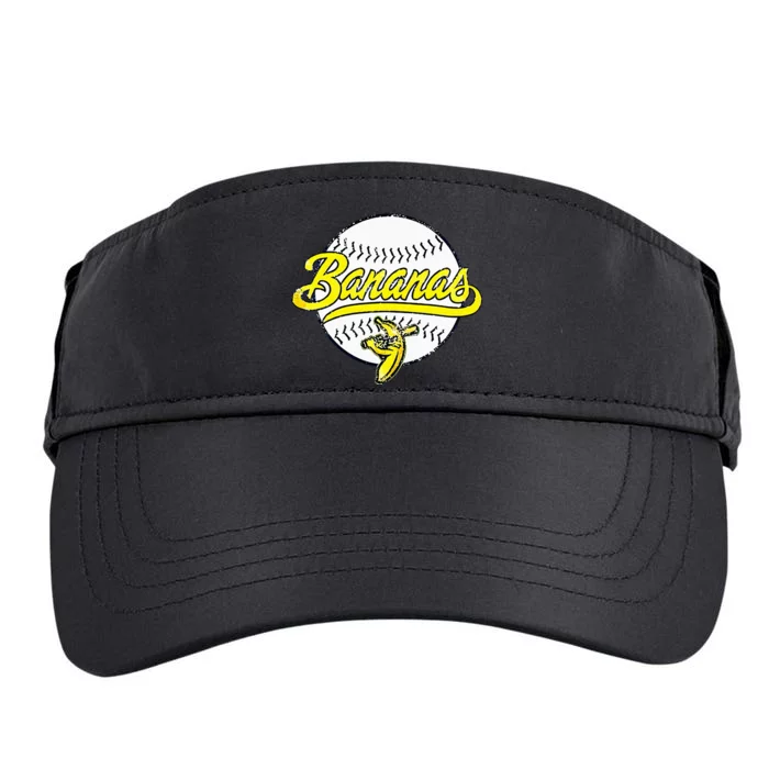 Funny LetS Go Bananas Adult Drive Performance Visor