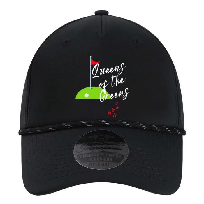 Funny Ladies Golf Greens Queens love golfing Leagues Performance The Dyno Cap