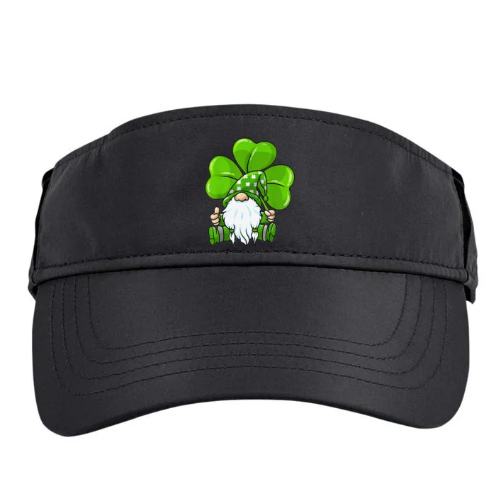 funny LOVE Gnomes Irish Shamrock Lucky Adult Drive Performance Visor