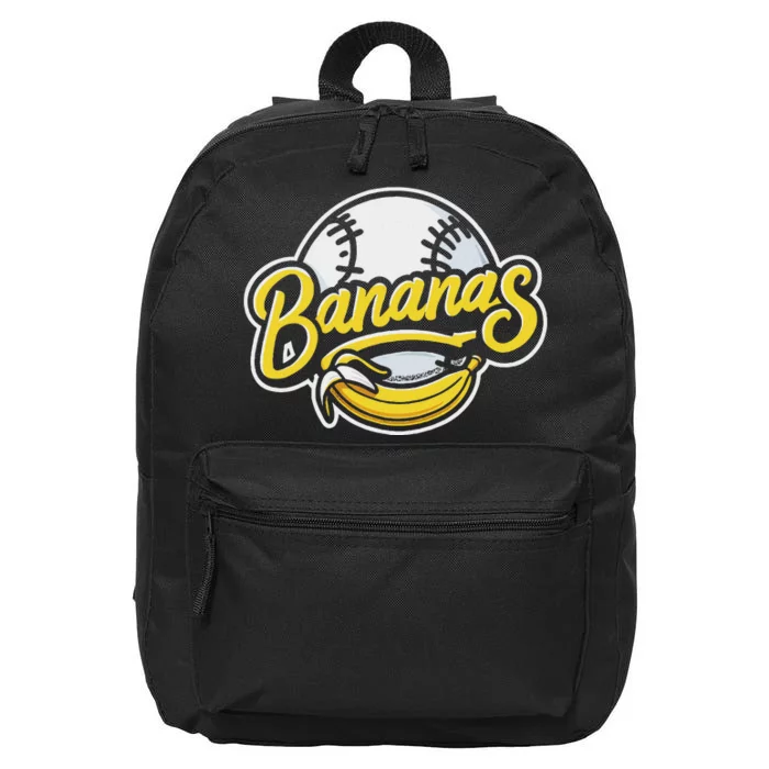 Funny LetS Go Bananas Design 16 in Basic Backpack