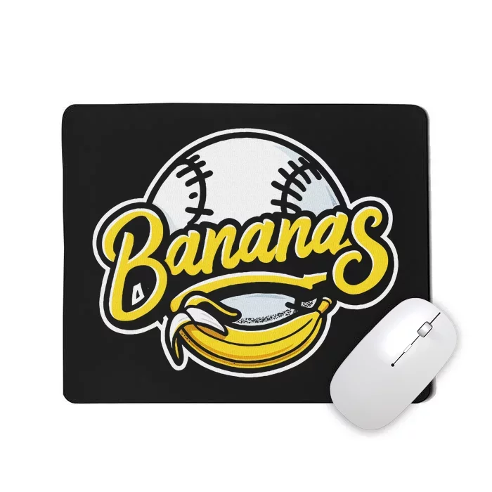 Funny LetS Go Bananas Design Mousepad