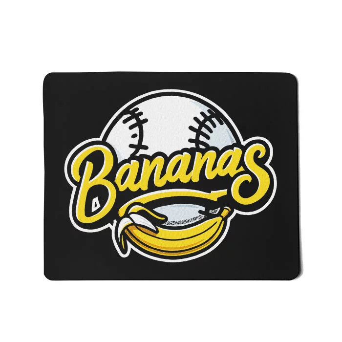 Funny LetS Go Bananas Design Mousepad