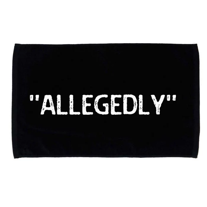 Funny Lawyer Gifts Wo Attorney Allegedly Paralegal Microfiber Hand Towel