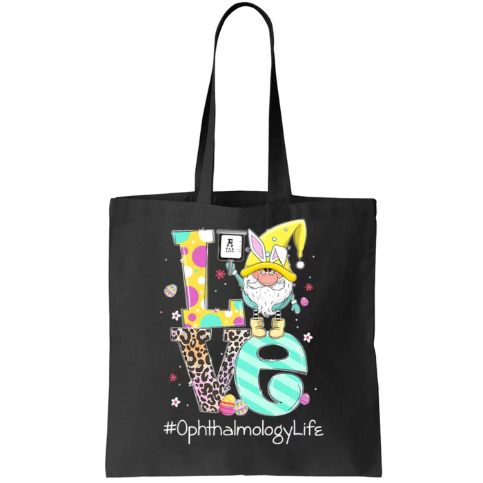 Funny LOVE Gnome Ophthalmology Life Easter Day Christians Tote Bag