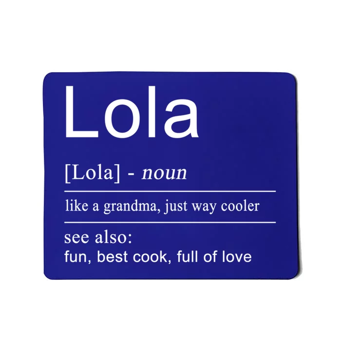 Filipino Lola Grandma Philippines Cool Gift Funny Gift Mousepad