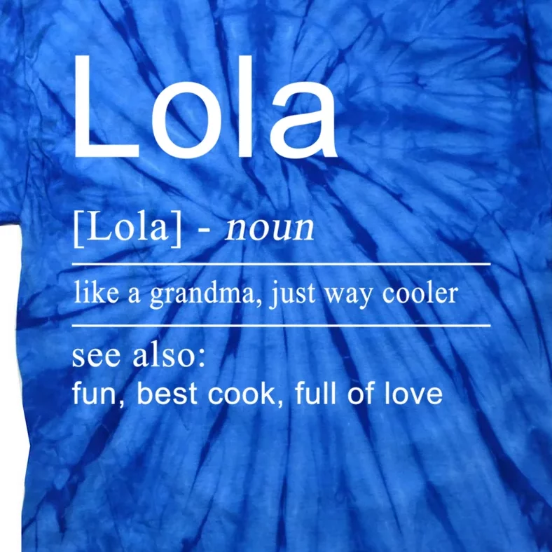 Filipino Lola Grandma Philippines Cool Gift Funny Gift Tie-Dye T-Shirt