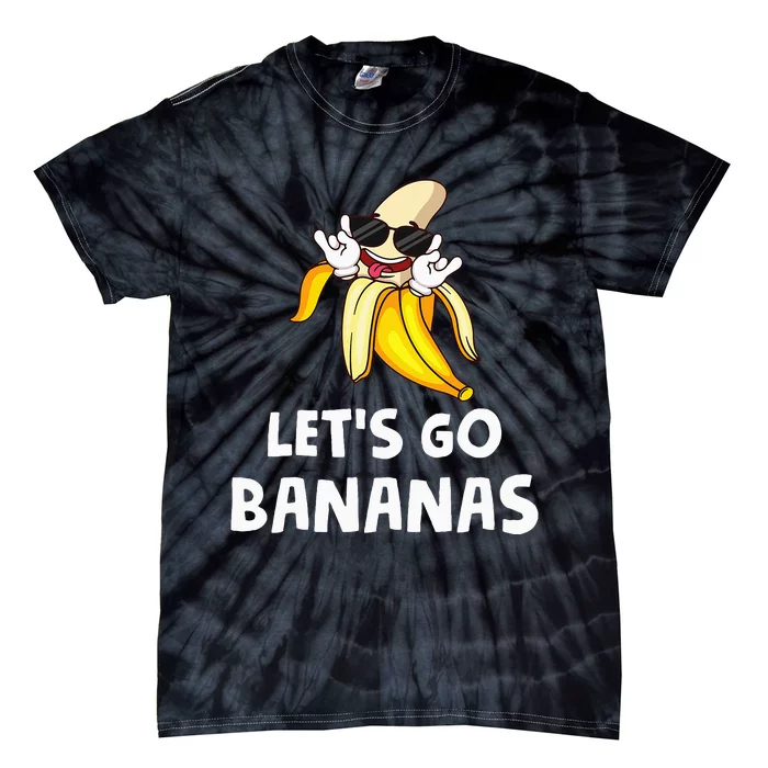 Fruit LetS Go Bananas Banana Tie-Dye T-Shirt