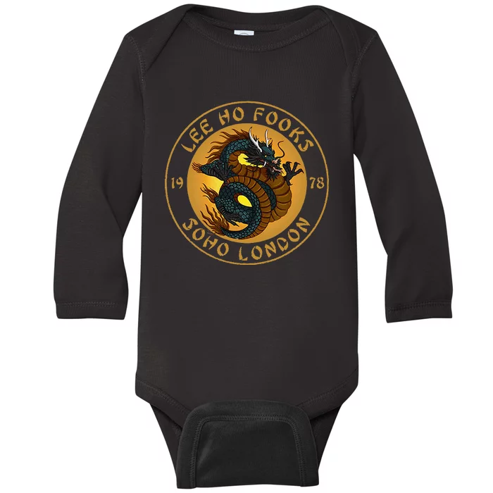 Funny Lee Ho Fooks Chinese Restaurant Baby Long Sleeve Bodysuit