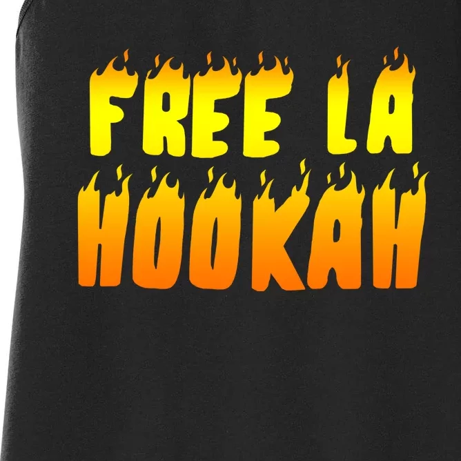 Free La Hookah Women's Racerback Tank