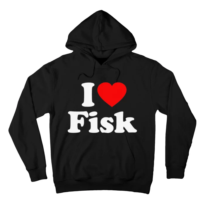 Fisk Love Heart College University @ Alumni Hoodie